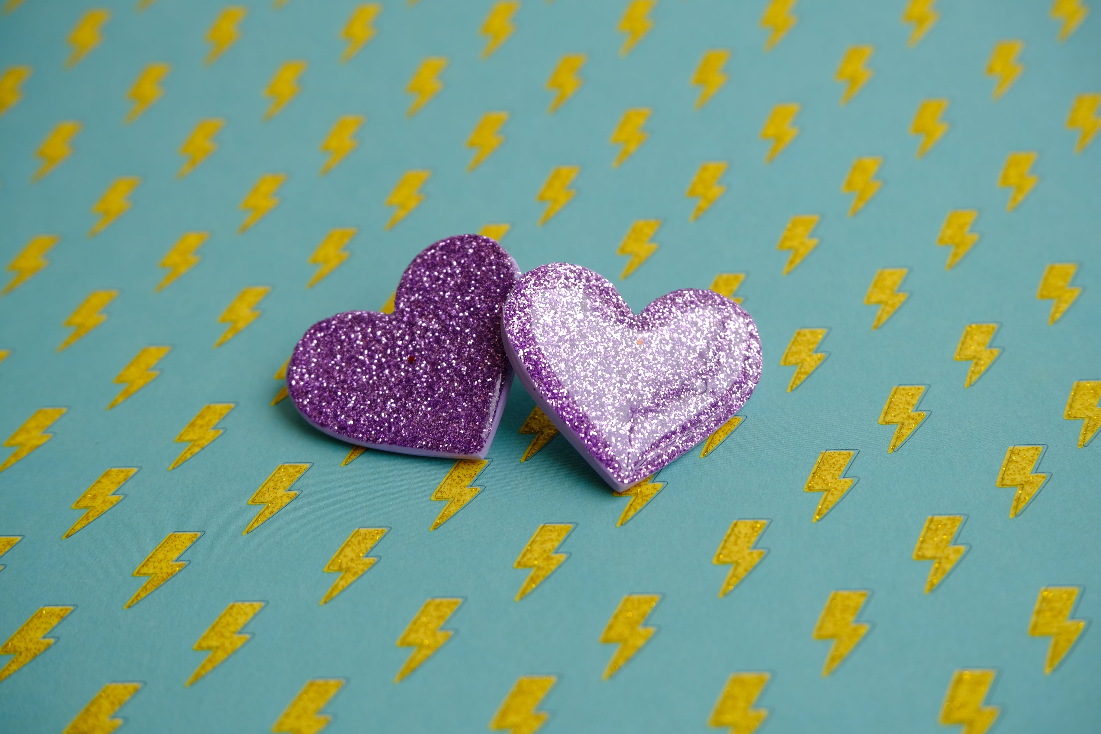 Boucles d'oreilles Elena - Lilas