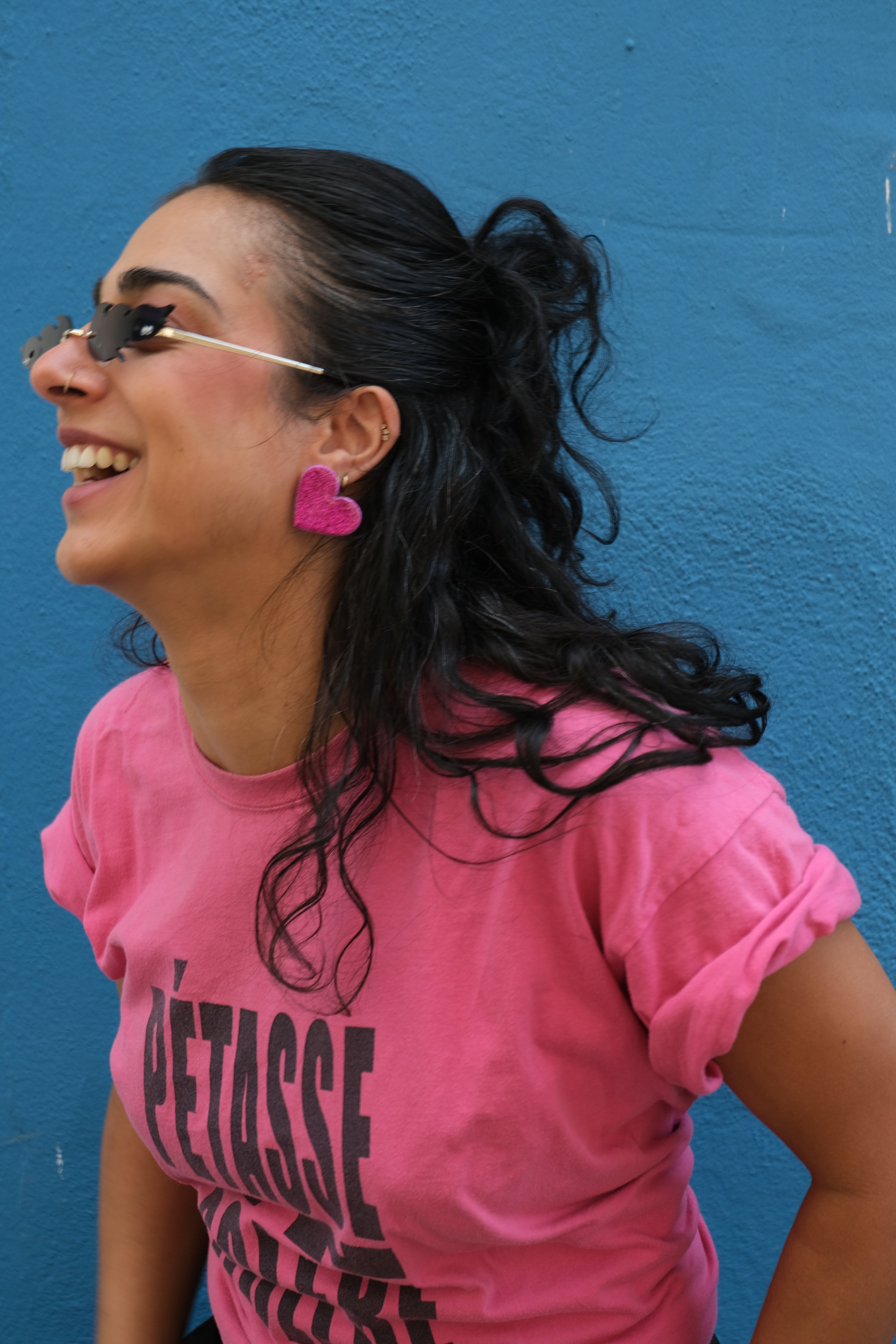 Boucles d'oreilles Elena - Rose
