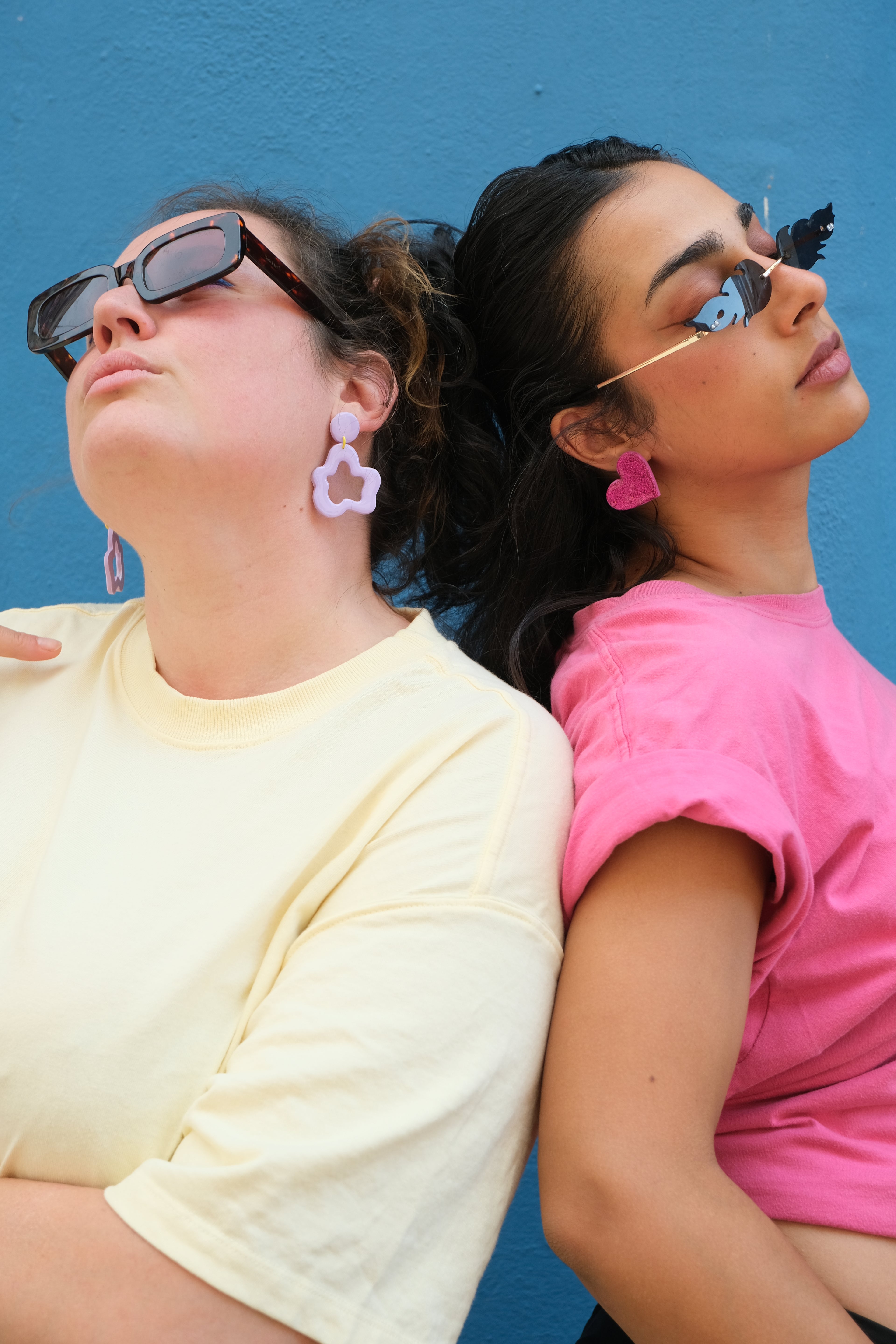 Boucles d'oreilles Dilan - Lilas