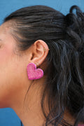 Boucles d'oreilles Elena - Rose
