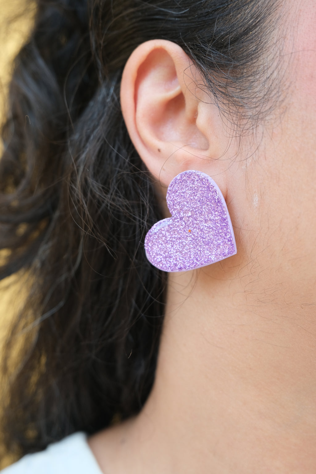 Boucles d'oreilles Elena - Lilas